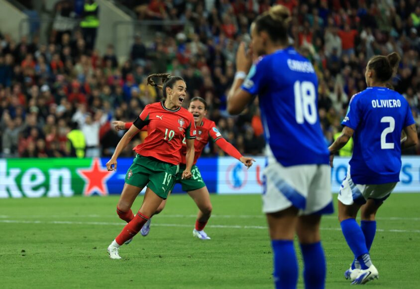 Diana Gomes mantiene viva la esperanza de Portugal tras el empate con Italia