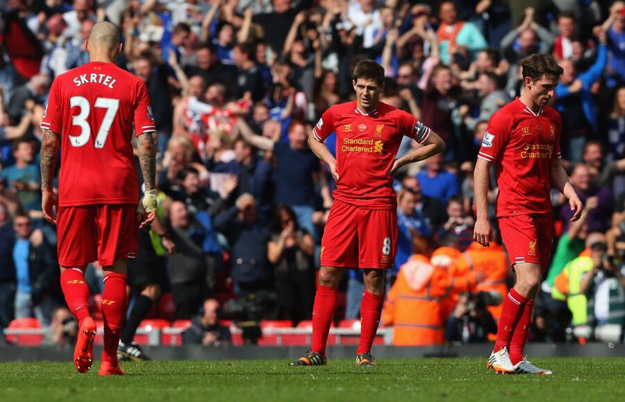 La leyenda del Liverpool Steven Gerrard confiesa que su famoso resbalón le persigue