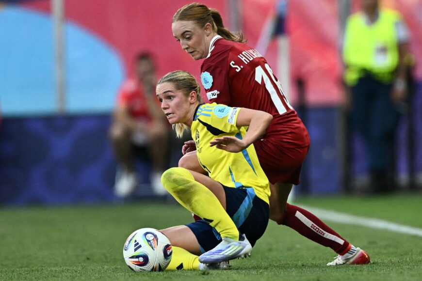 Filippa Angeldal brilla en el triunfo de Suecia 1-0 sobre Dinamarca en Euro 2025