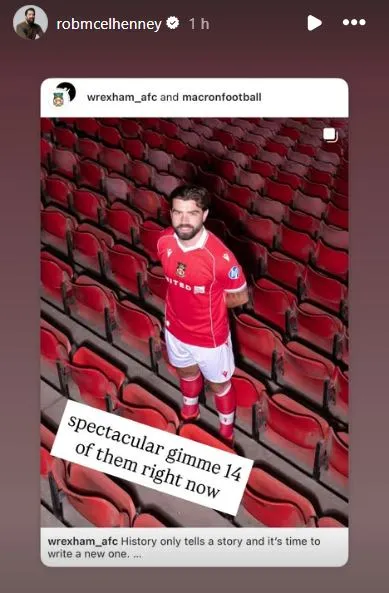 Rob McElhenney opina sobre la ‘espectacular’ nueva camiseta del Wrexham 2025-26