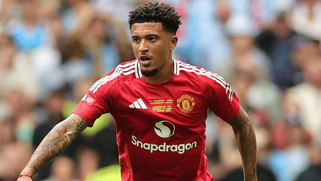 Jadon Sancho rechaza préstamo de 20M a Roma mientras Manchester United lucha