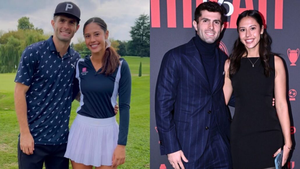 Alexa Melton sorprende a Christian Pulisic con un chapuzón y abrazo amoroso
