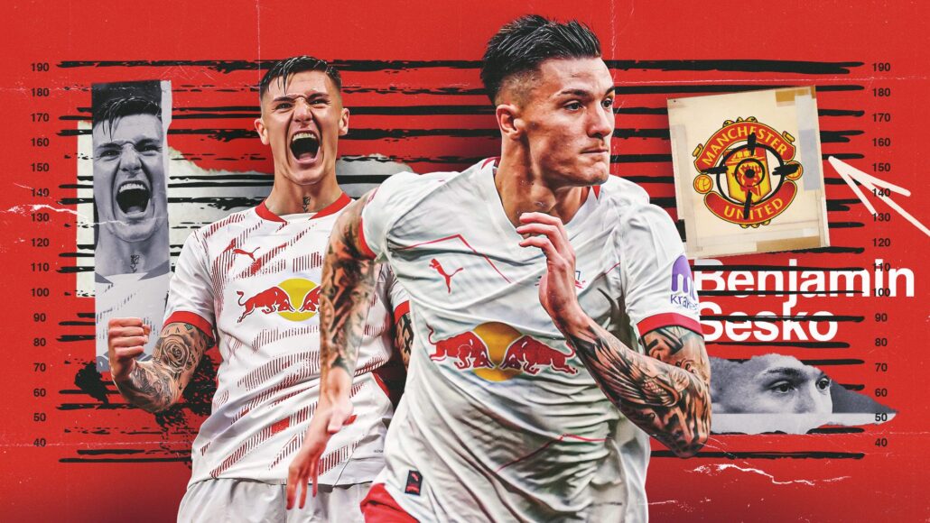 Manchester United firma a Benjamin Sesko por £73.7m desde RB Leipzig