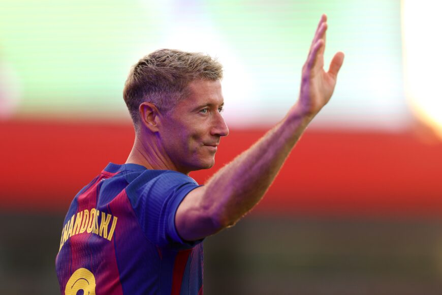 Lewandowski regresa a entrenamientos en Barcelona tras superar su lesión