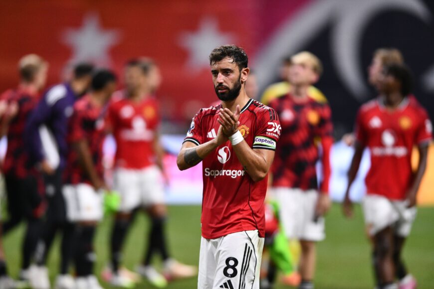 Bruno Fernandes, el jugador menos querido por su falta en amistoso contra Everton