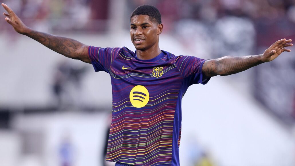 Marcus Rashford marca su primer gol con Barcelona en préstamo de Man Utd