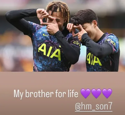Dele Alli envía mensaje a Son Heung-min tras su salida del Tottenham a MLS