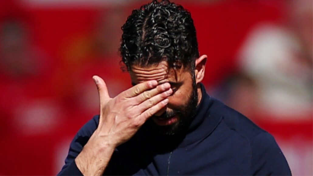 Ruben Amorim podría dejar Man Utd si no vence a Burnley, comparan con Ten Hag