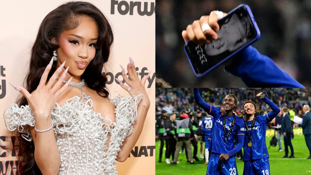 Jadon Sancho reaviva rumores de romance con Saweetie al tatuarse su nombre