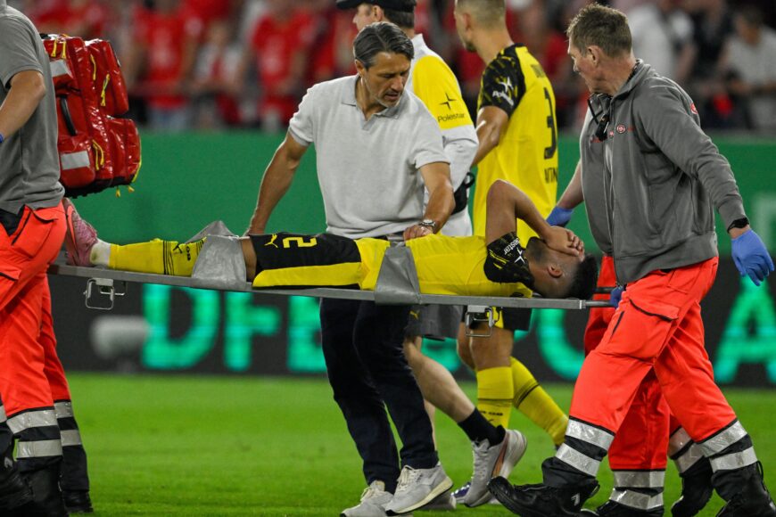 Borussia Dortmund teme grave lesión de Yan Couto tras ‘brutal’ entrada