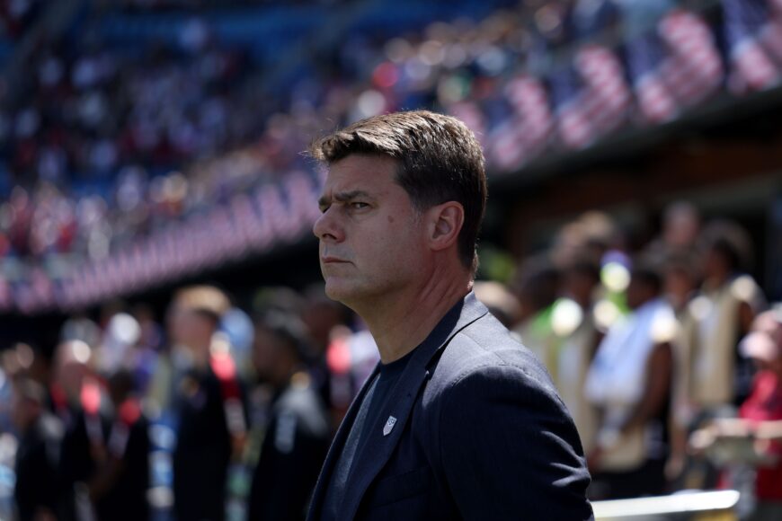 MIRA: Mauricio Pochettino anima a Ohio State en el inicio de la temporada de fútbol