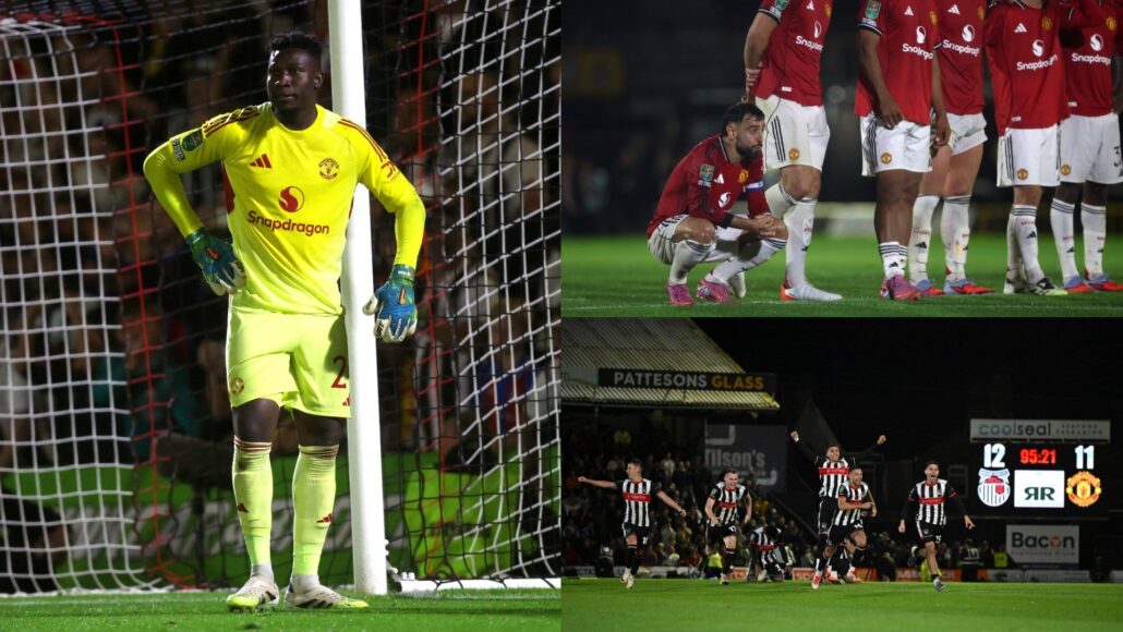 Grimsby provoca a Man Utd tras eliminación sorpresiva en la Copa Carabao