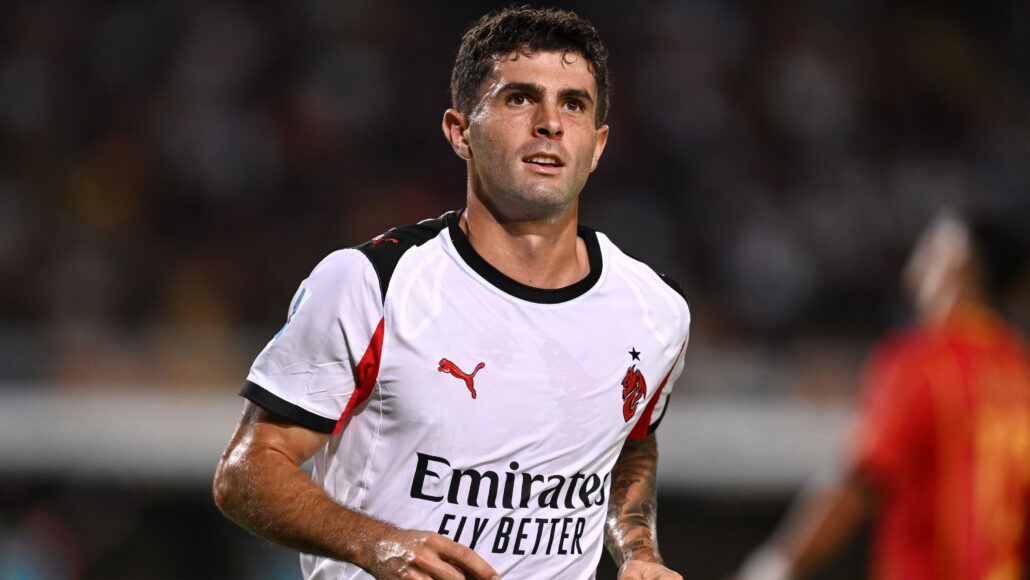 Pulisic anota su primer gol en Serie A en victoria del Milan sobre Lecce