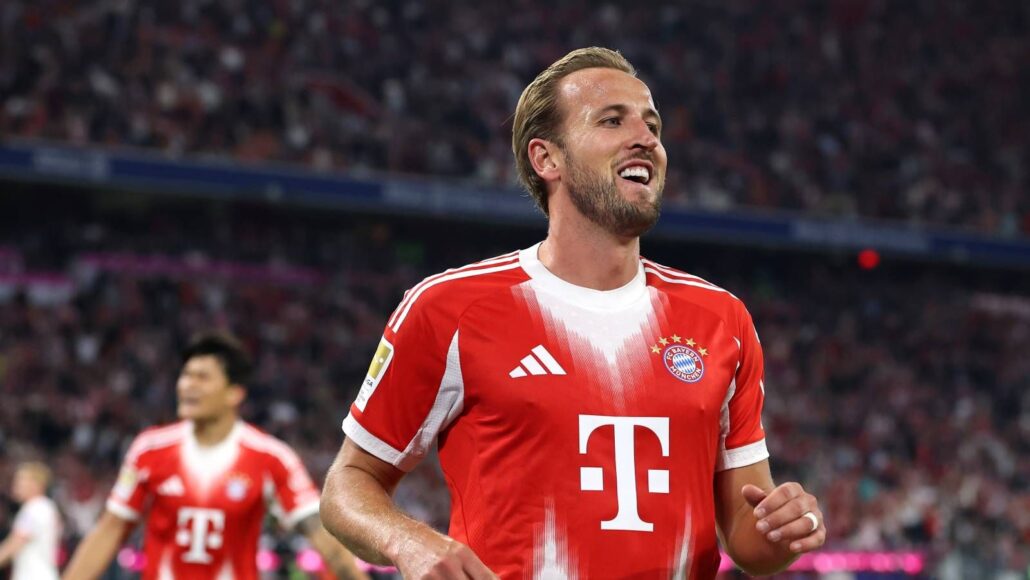 Increíble noche: Harry Kane logra octavo triplete con Bayern ante RB Leipzig