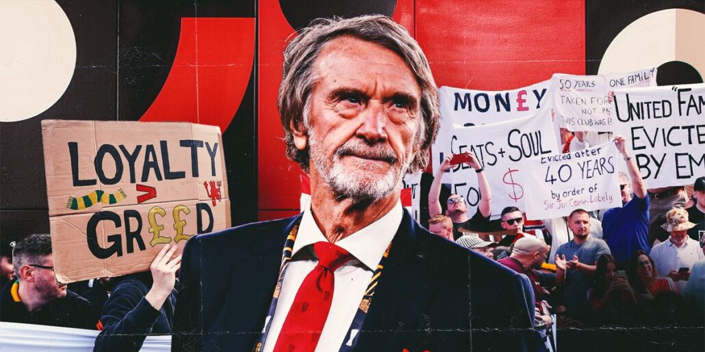 Los aficionados de Man Utd cancelan protesta por división sobre Sir Jim Ratcliffe