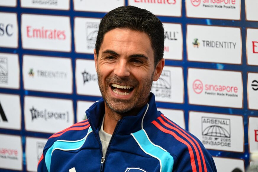 Mikel Arteta reclama erróneamente que Arsenal lideró la Premier League tres años
