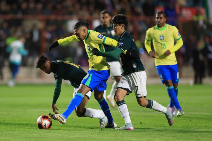 Raphinha furioso con Ancelotti por jugar contra Bolivia a gran altitud
