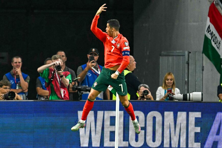 Roberto Martínez elogia a Cristiano Ronaldo por su gran actuación en Portugal