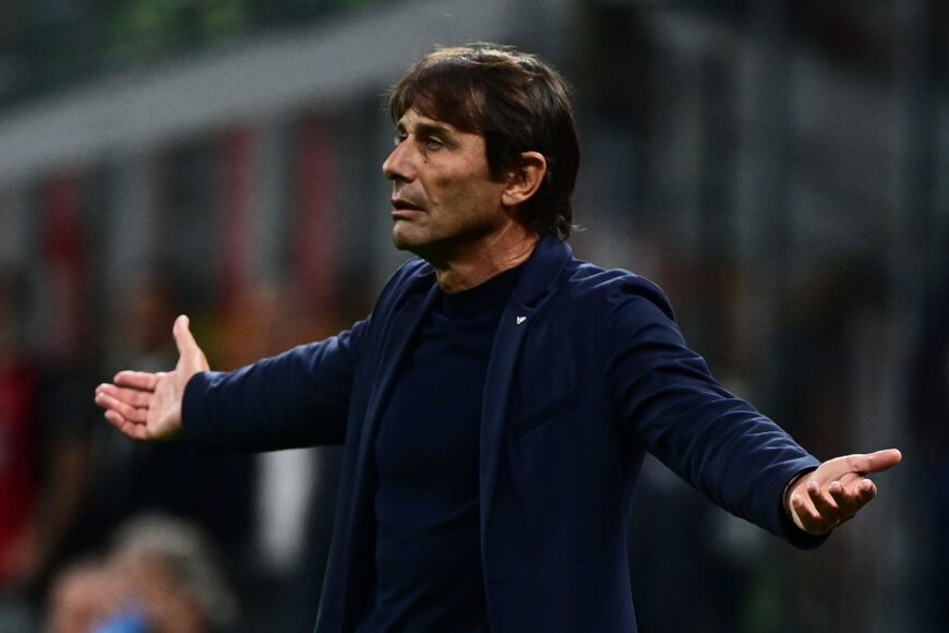 Conte le dice a De Bruyne que está equivocado tras reacción en derrota ante Milan