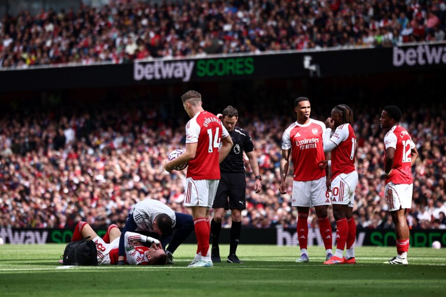 Capitán del Arsenal Odegaard se lesiona antes del regreso a la Champions y duelo con City