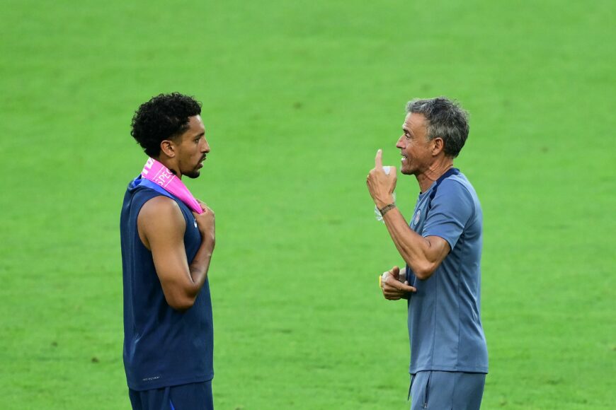 Marquinhos explica el método único de Luis Enrique para calmar a los jugadores de PSG