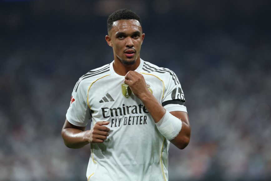 Trent Alexander-Arnold sorprende con un despeje y gol en entrenamiento de Madrid