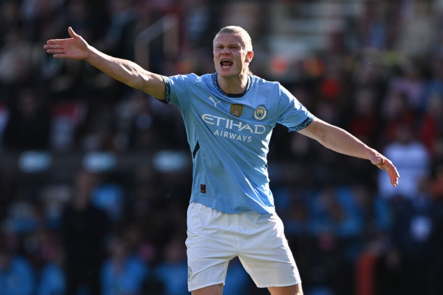 Erling Haaland lanza advertencia a compañeros de Manchester City antes del derby