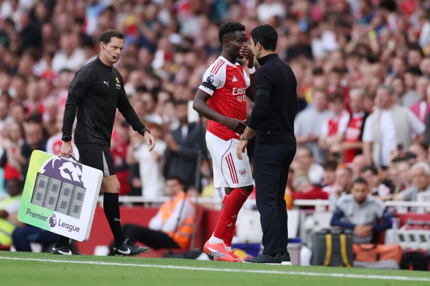 Arteta proporciona actualización sobre lesión de Saka tras su baja en Champions