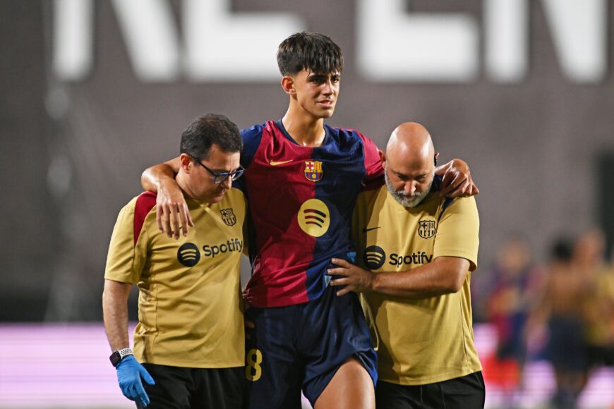Hansi Flick maneja con cuidado a Frenkie de Jong durante su recuperación訓練