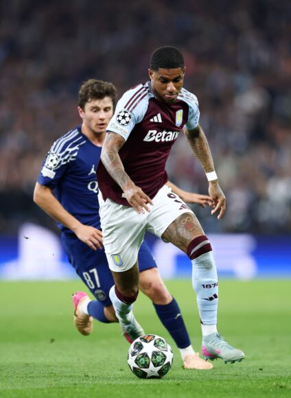 Jadon Sancho se inspira en el plan de Unai Emery y Rashford en Aston Villa