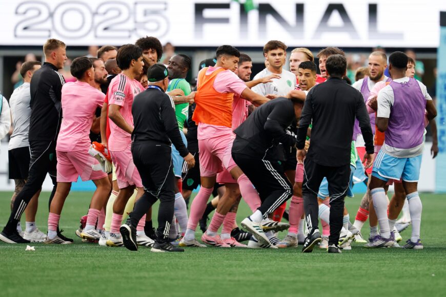 Inter Miami rechaza la violencia en la pelea del final de Leagues Cup