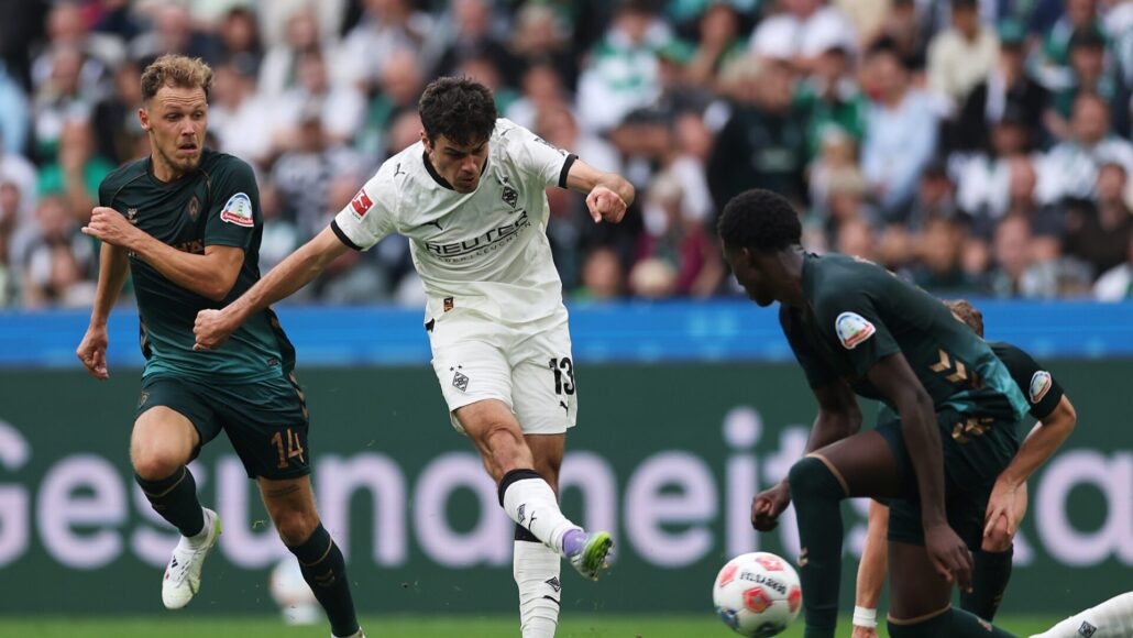 Gio Reyna debuta con Borussia Monchengladbach en derrota ante Werder Bremen