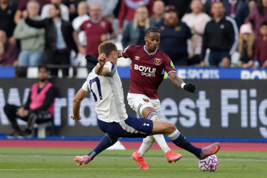 James Maddison se indigna por gol anulado a Cristian Romero en derbi vs West Ham