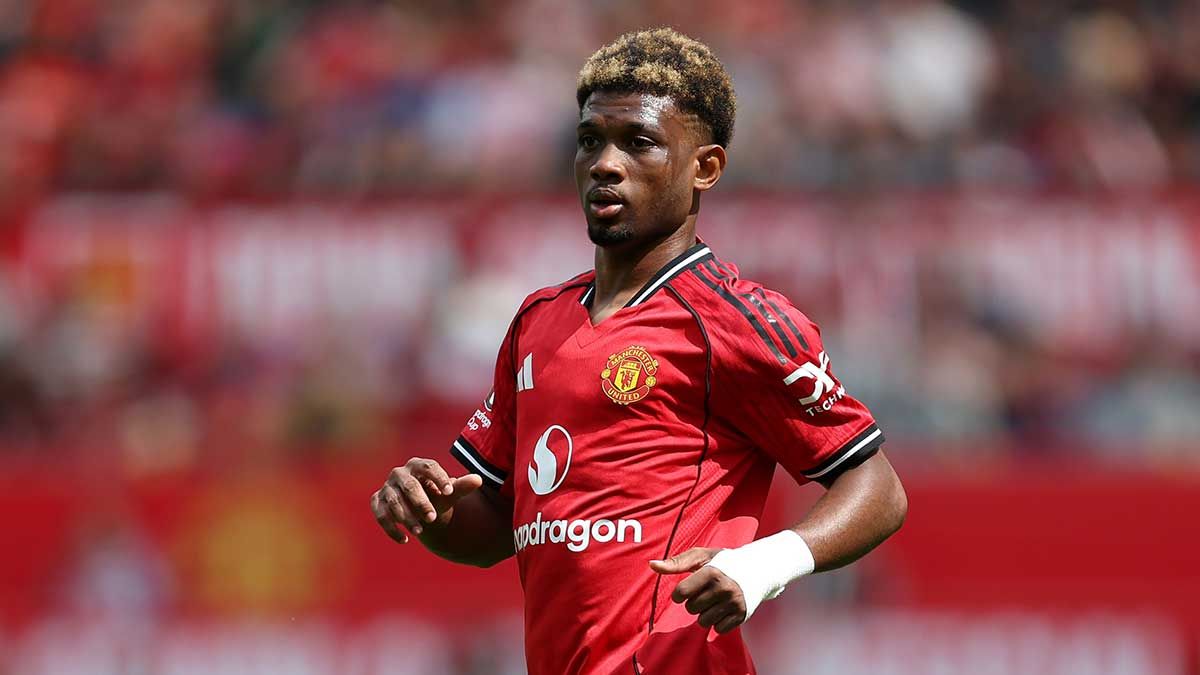 Ruben Amorim criticado por utilizar a Amad Diallo en posición errónea