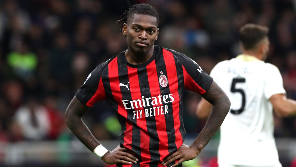 Rafael Leao se lesiona de nuevo: entrenador del AC Milan explica sustitución