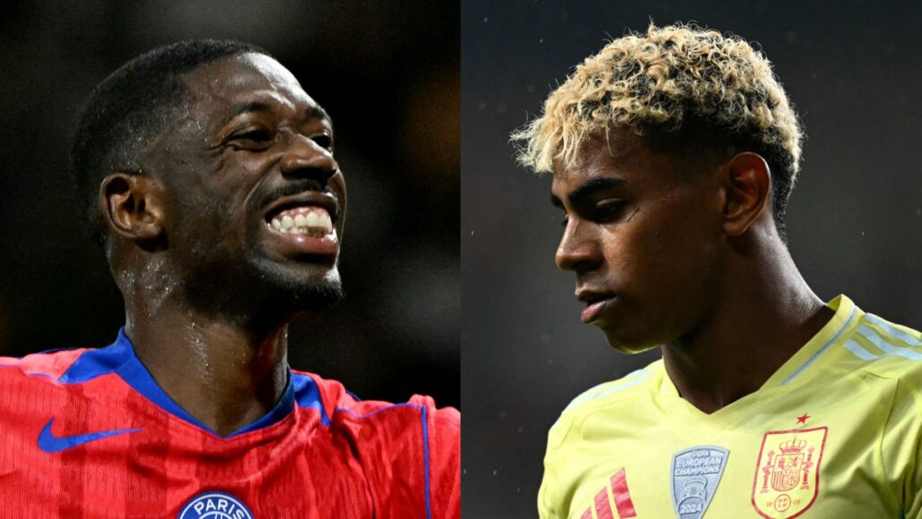 Dembele comparado a jugador de cuarta división tras dominio de Messi y Ronaldo