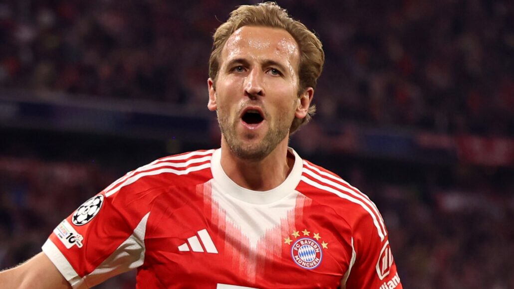 Harry Kane regala camiseta firmada del Bayern a estrella de NFL Christian Gonzalez