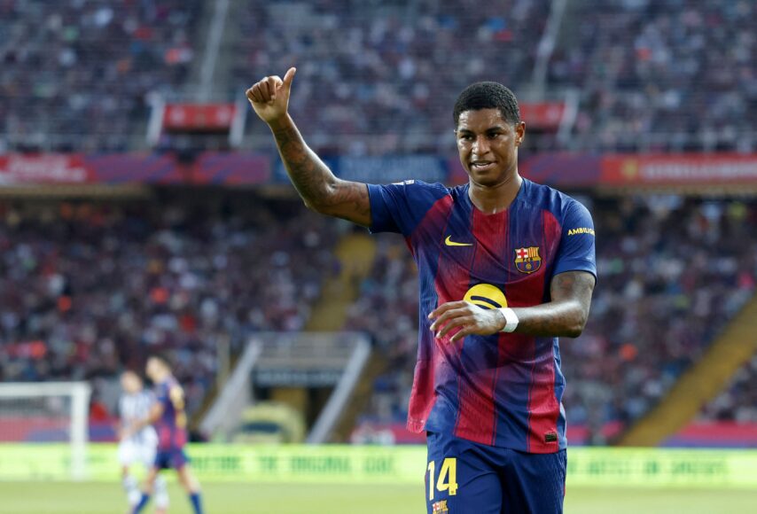 Marcus Rashford podría reemplazar a Lewandowski en Barcelona según Lineker
