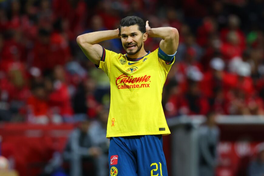 Henry Martín de Club América no jugará en el Clásico Joven contra Cruz Azul