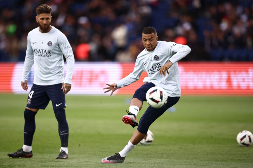 Sergio Ramos motiva a Kylian Mbappé antes del Clásico contra el Barcelona