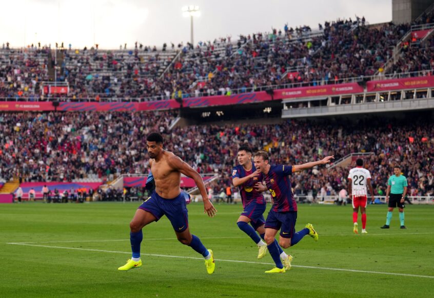 Calificaciones de jugadores del Barcelona vs Girona: Araujo salva el día