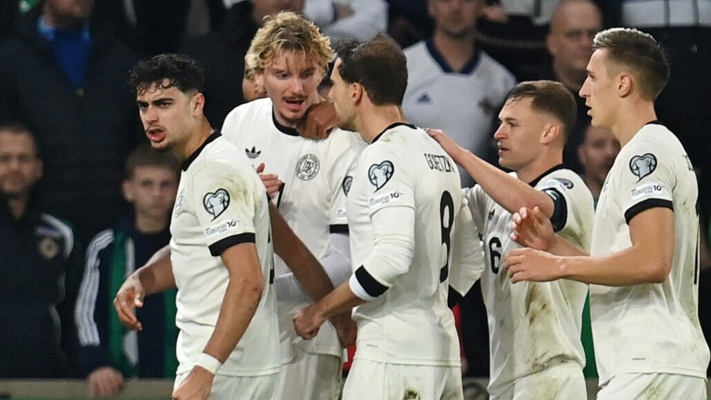Alemania supera a Irlanda del Norte con gol desordenado de Woltemade