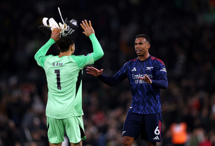 Calificaciones de jugadores del Arsenal vs Fulham: Trossard brilla y Saka destaca