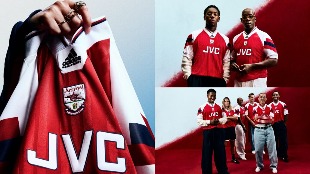 Arsenal y Adidas lanzan colección Bring-Back con icónica camiseta de los 90
