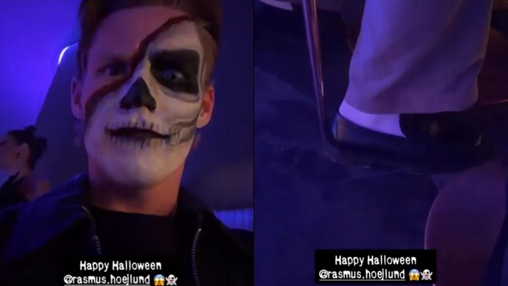 Scott McTominay se burla del disfraz de Halloween de Rasmus Hojlund en Italia