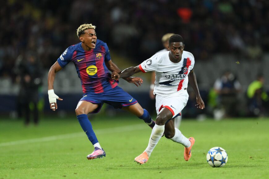 Clasificación de jugadores PSG vs Barcelona: Goncalo Ramos brilla y gana