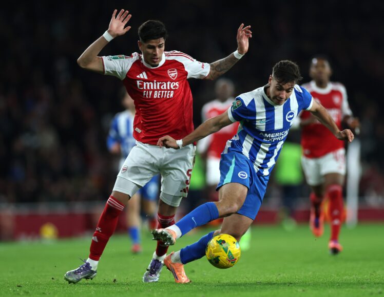 Calificaciones de jugadores del Arsenal vs Brighton: Nwaneri brilla en la Copa