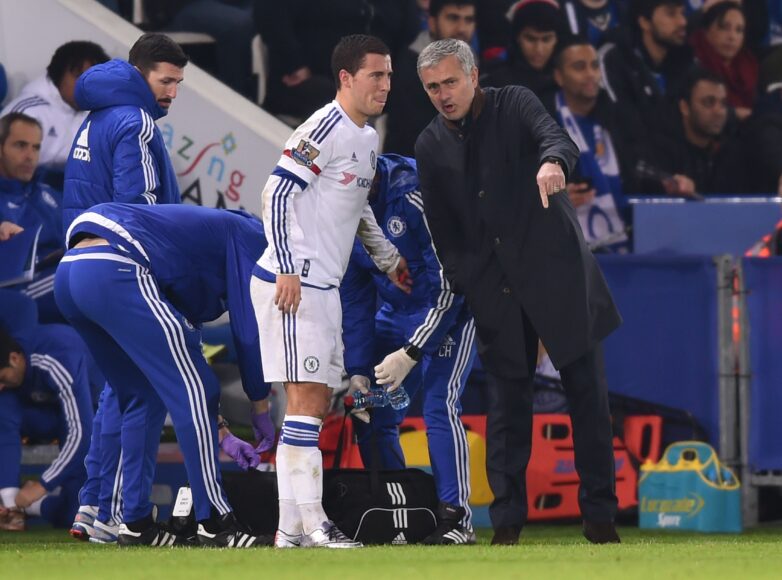 Eden Hazard recibe emotivo mensaje de Mourinho al ingresar al Salón de la Fama