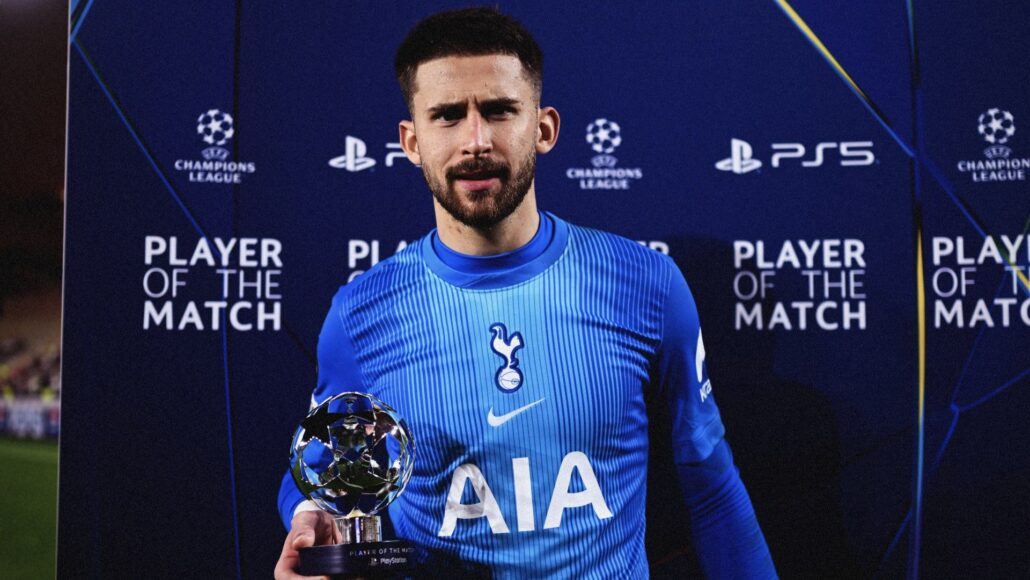 Guglielmo Vicario se une a club exclusivo tras salvar a Tottenham en Champions League