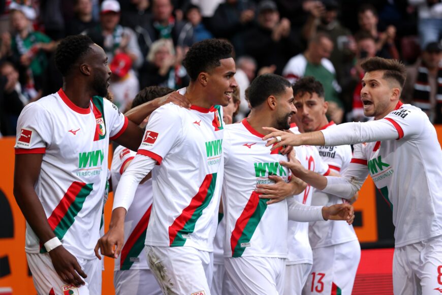 Noahkai Banks anota su primer gol en Bundesliga y Augsburg vence a Wolfsburg